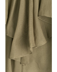 Polo Ralph Lauren Tiered Cotton Silk Ruffle Skirt