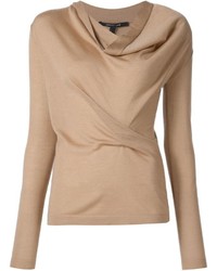 Tan Silk Sweater