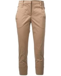 Brunello Cucinelli Skinny Cropped Trousers