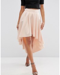 Asos Collection Premium Scuba High Low Prom Skirt