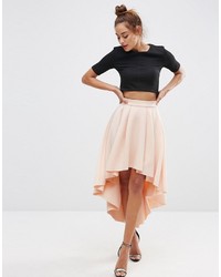 Asos Collection Premium Scuba High Low Prom Skirt