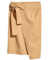 H&M Cotton Wrap Skirt