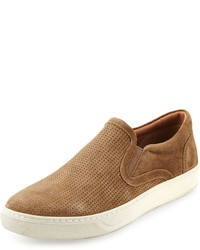 Vince Ace Perforated Suede Skate Sneaker