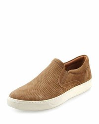 Vince Ace Perforated Suede Skate Sneaker