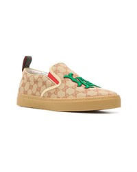 Gucci La Patch Slip On Sneakers