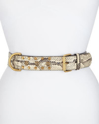 Gucci Python Tiger Detail Belt