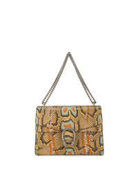 Gucci Brown Dionysus Medium Python Shoulder Bag