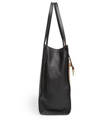 Marc Jacobs The Snake Grind Leather Tote Brown