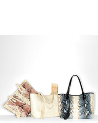 Nancy Gonzalez Erica Python Shopper Tote Bag