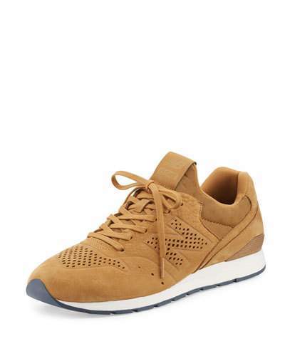 New Balance Deconstructed Lace Up Beige, $130 | Neiman Marcus | Lookastic