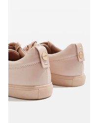 Topshop Coffee Lace Up Trainers