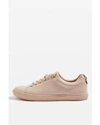 Topshop Coffee Lace Up Trainers