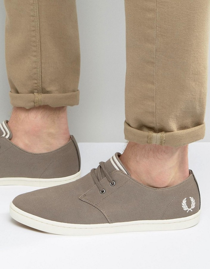 Fred Perry Byron Low Twill Sneakers 