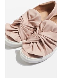 Topshop Twisted Slip On Trainers