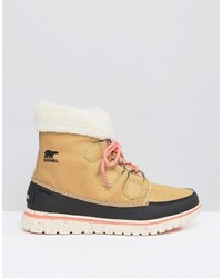 Sorel Cozy Carnival Lace Up Ankle Boots