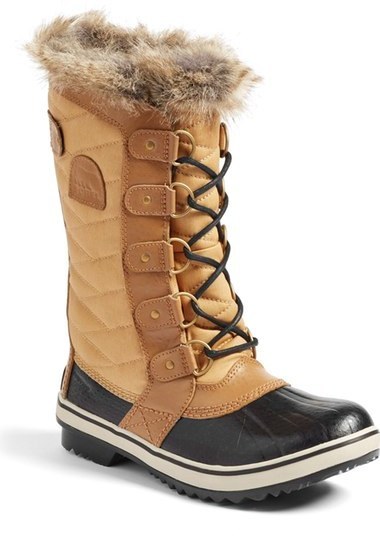faux fur lined waterproof boots