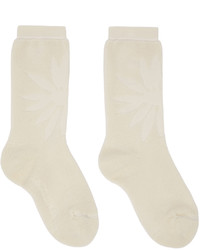 Jacquemus Off White Les Chaussettes Aqua Socks