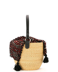 Muun Benedicte Pom Pom Pouch Tote