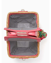 Kate Spade Picnic Perfect 3d Wicker Picnic Basket