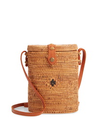 Nordstrom Woven Rattan Structured Basket Bag