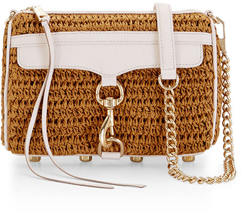 Rebecca minkoff hot sale straw clutch