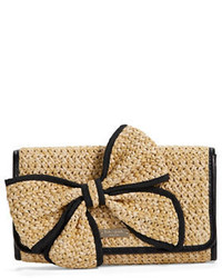 Kate Spade New York Woven Bow Accented Clutch