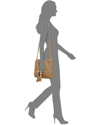 INC International Concepts Leiya Straw Bucket Bag Only At Macys