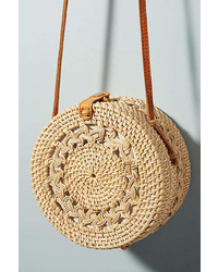 Anthropologie Rina Crocheted Crossbody Bag