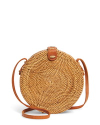 Nordstrom Woven Rattan Can Bag