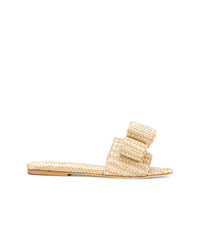 Polly Plume Bow Front Weaved Sandals