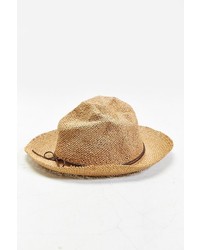 Urban Outfitters Rosin Overturned Brim Straw Hat
