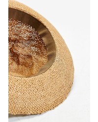 Urban Outfitters Rosin Overturned Brim Straw Hat
