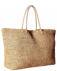 Hat Attack Luxe Tote With Vachetta Handles Tote Handbags