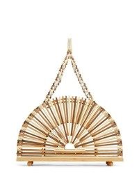 Cult Gaia Small Dome Bamboo Handbag