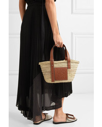 Loewe Small Med Woven Raffia Tote