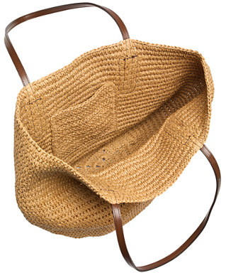 J crew best sale rattan bag