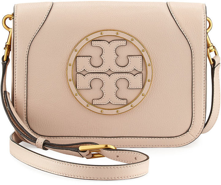 Tory Burch Studded Leather Full Flap Crossbody Bag, $395 | Neiman Marcus |  Lookastic