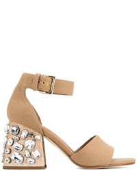Marni Crystal Embellished Sandals