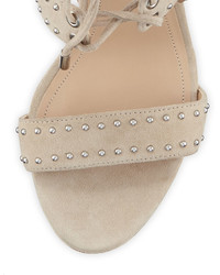 Dawn Studded Strappy Sandal Light Natural