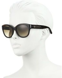 MCM 56mm Studded Round Sunglasses