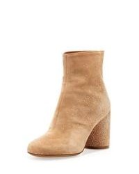 Tan Suede Ankle Boots