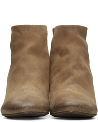 Marsèll Beige Suede Pennolina Boots