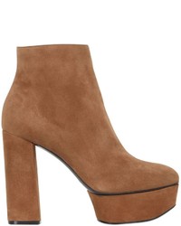 Casadei 140mm Suede Ankle Boots