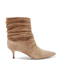 Gianvito Rossi Cecile 55 Suede Ankle Boots