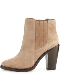 Joie Cloee Suede Ankle Boot Gesso