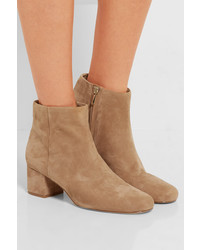 Sam Edelman Edith Suede Ankle Boots Sand