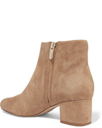 Sam Edelman Edith Suede Ankle Boots Sand