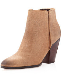 Dolce Vita Hayla Suede Ankle Boot Tan
