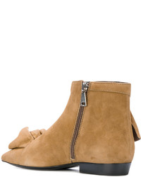 J.W.Anderson Jw Anderson Ruffle Trim Ankle Boots