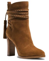 Michael Kors Michl Kors Palmer Ankle Wrap Suede Boot